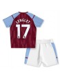 Aston Villa Clement Lenglet #17 Heimtrikotsatz für Kinder 2023-24 Kurzarm (+ Kurze Hosen)